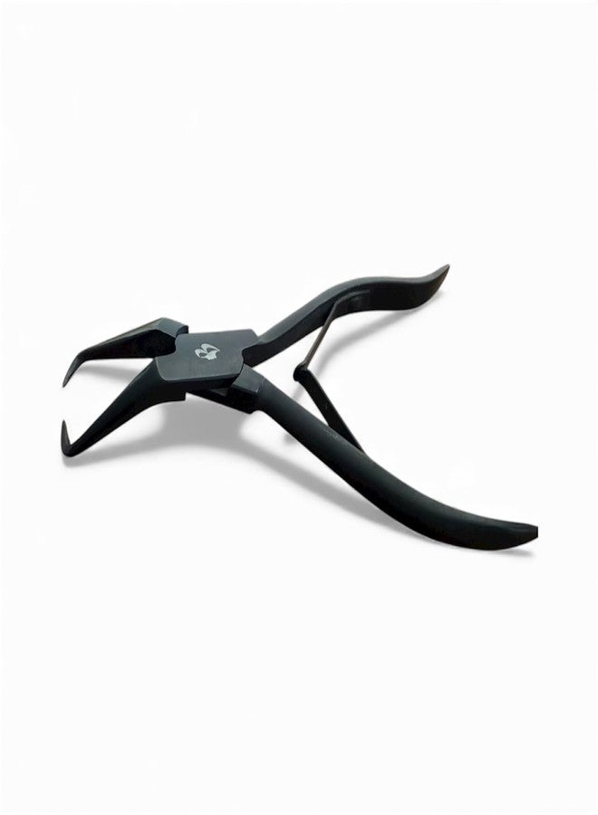 MIRACLE 5.5” Hair Extension Bead Remover Pliers – Non-Slip Double Spring Handle – Stainless Steel Microlink Beads Opener Plier – Fits All Hair Beads – Salon & DIY Use, Black - Image 5